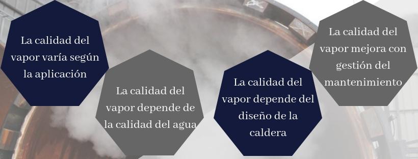 Calidad del vapor en los sistemas (2)