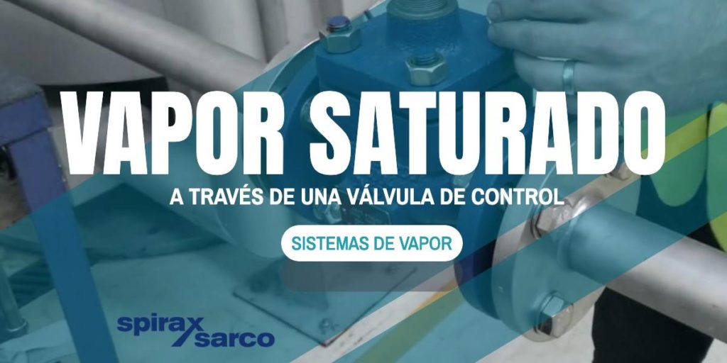 Valvula de control en sistemas de vapor