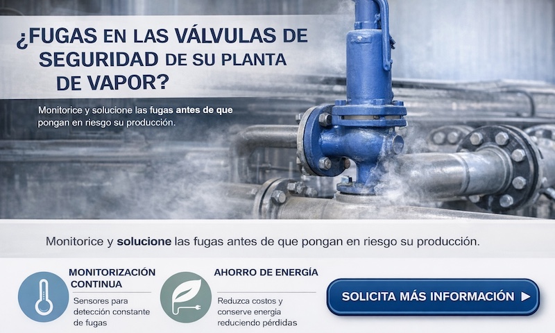 CTA INDICADOR DE FUGAS DE VÁLVULAS DE SEGURIDAD