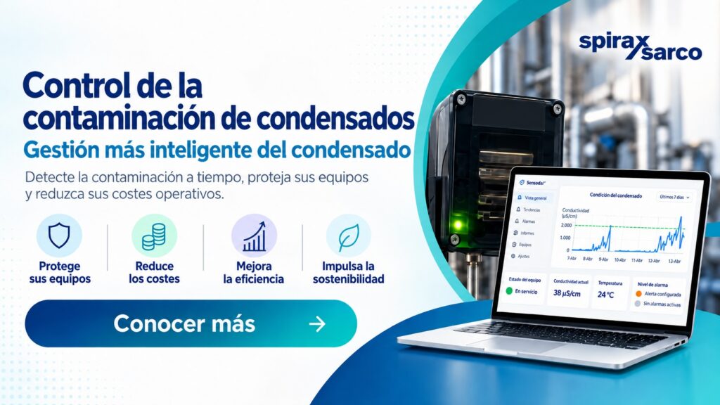 Contaminación del condensado en Vapor
