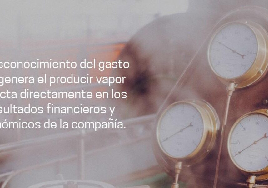 Coste de las pérdidas de vapor en plantas industriales