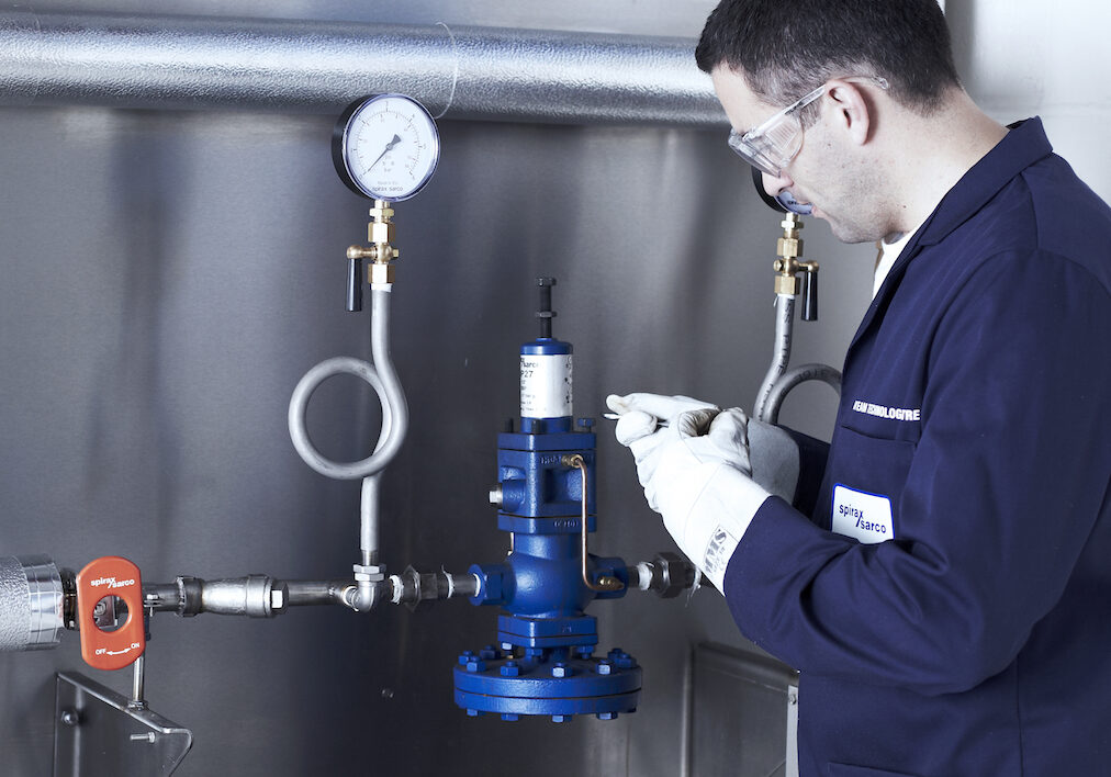 Purga de aire en sistemas de vapor industrial