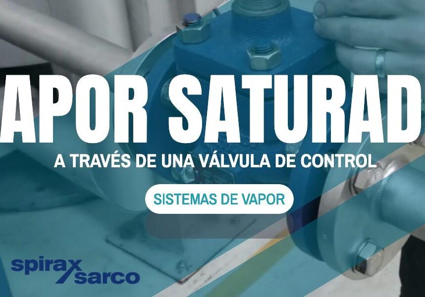 Valvula de control en sistemas de vapor